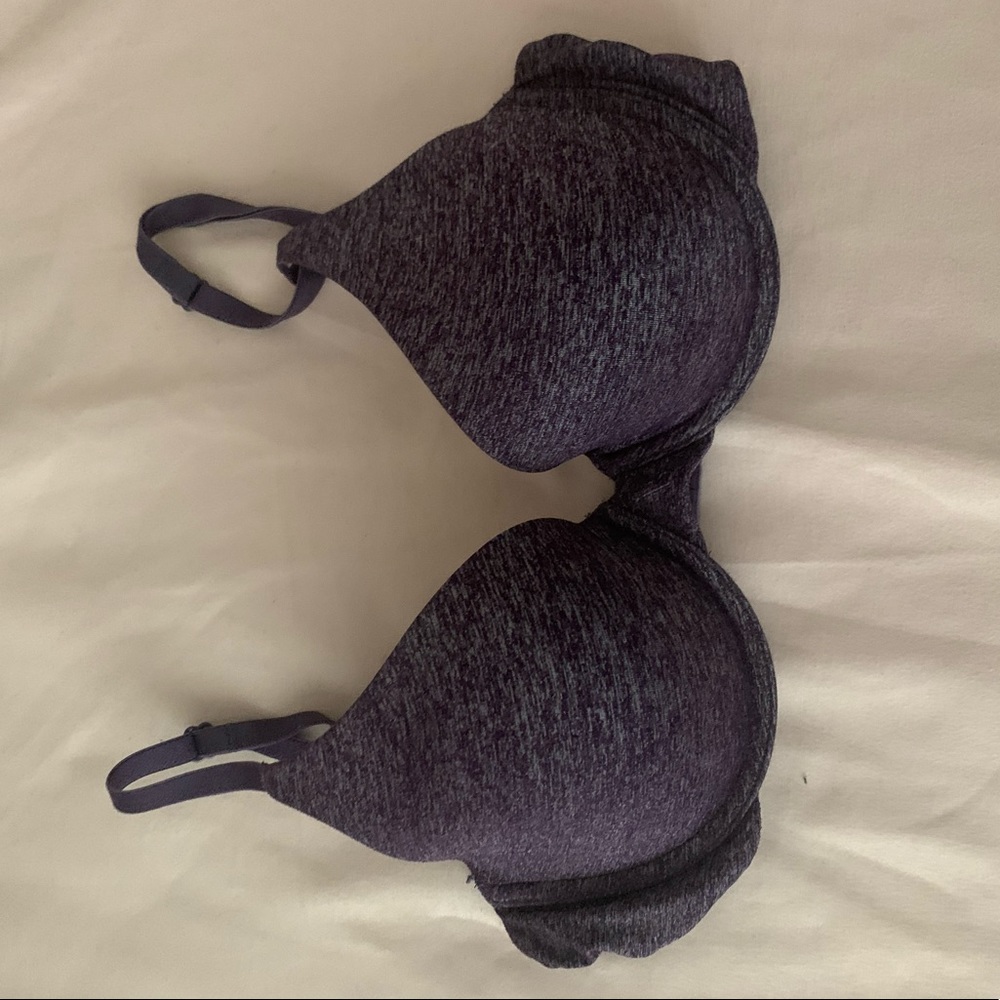 purple victoria secret bra